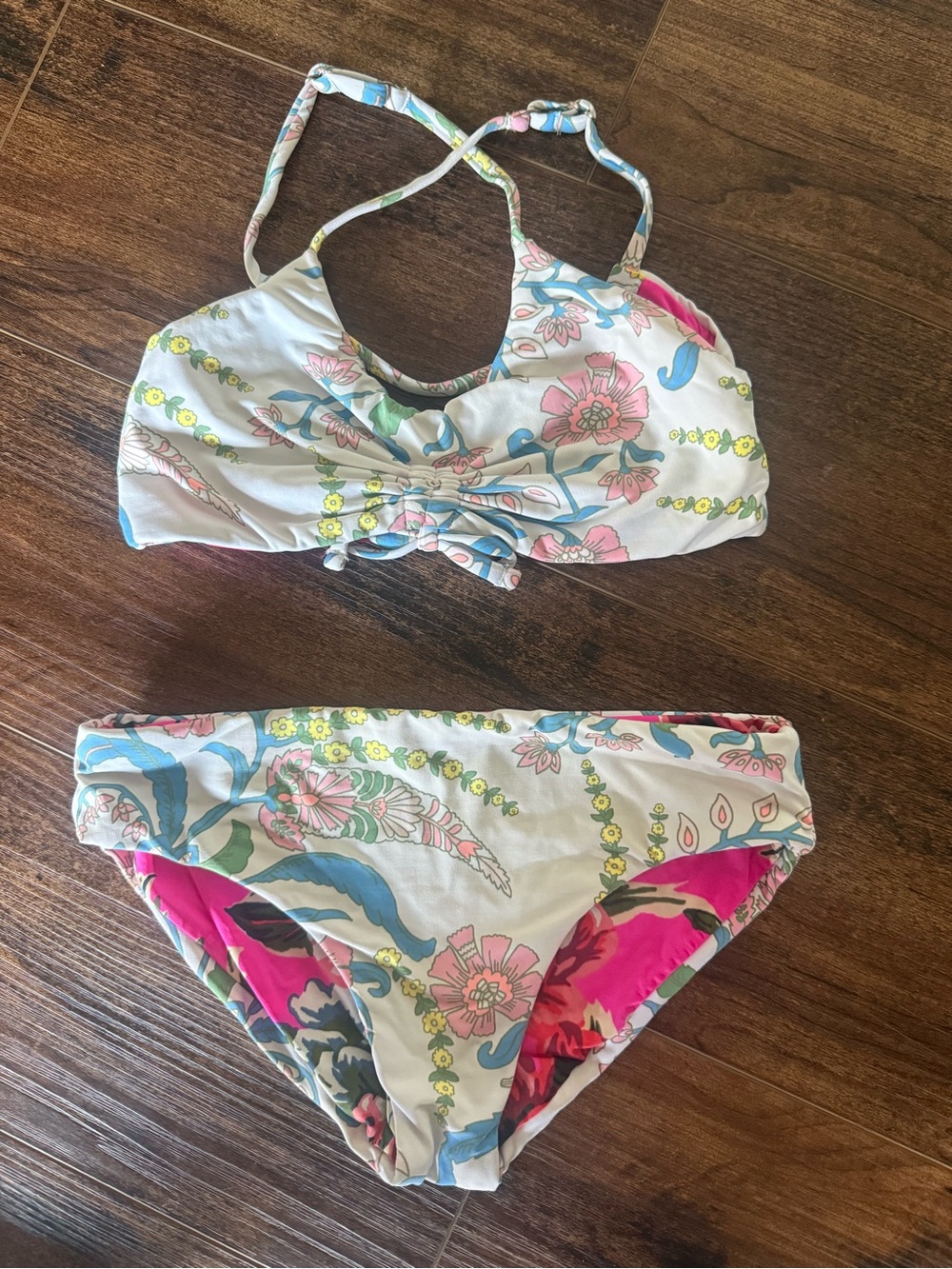 Maaji Kids Reversible Floral Two-Piece Swim Set